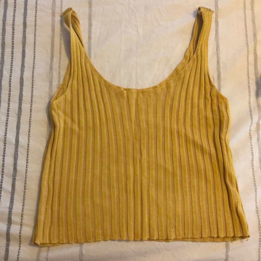 Cropped tank top